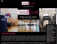 Tablet Screenshot of dinamikclub.com